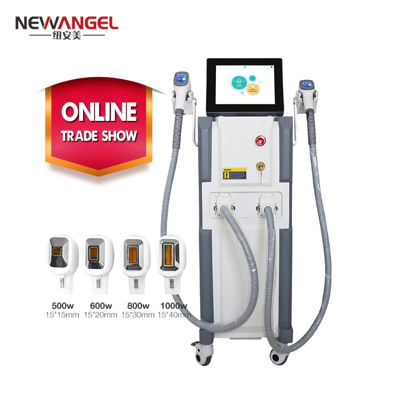 Permanent back hair removal diode laser machine with big spot size 