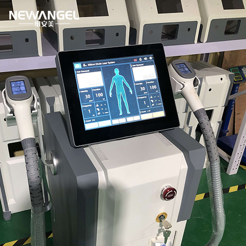 Full body laser price hair removal equipment 2 handles 600w 800w