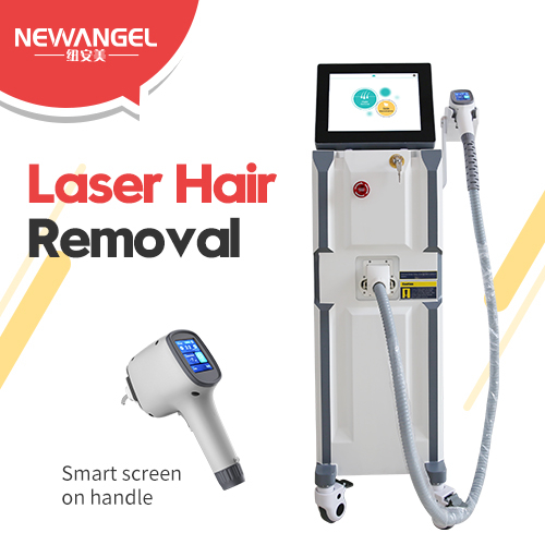 Laser hair removal medical grade machine double cooling system