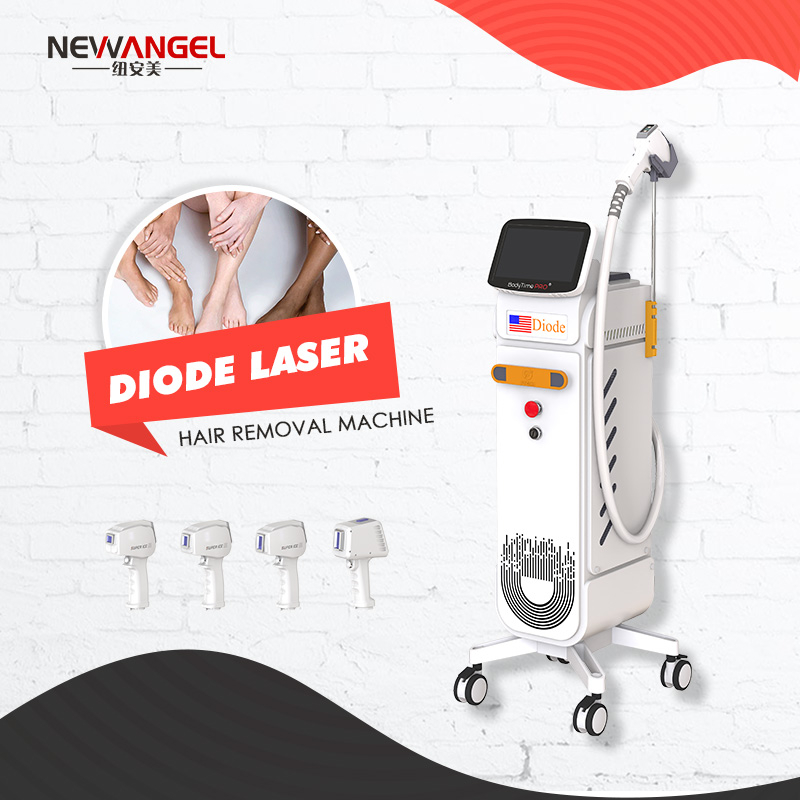 808nm Laser Hair Removal Machine IPL 3 Wavelength Fast Permanent Aesthetics Hair Removal