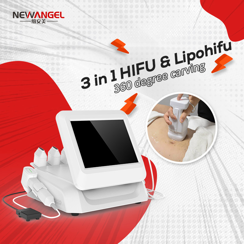 Hifu Lipohifu Machine Face Lifting Wrinkle Removal Body Slimming
