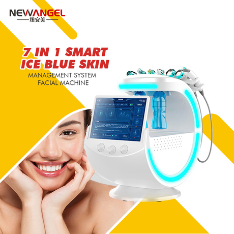 7 IN 1 Smart Ice Blue Skin Care Facial Machine