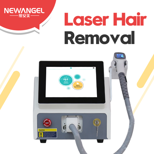Double cooling system laser hair removal diode 808