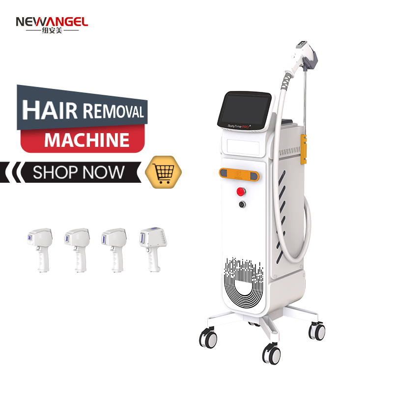 808nm Laser Hair Removal Machine IPL 3 Wavelength Fast Permanent Aesthetics Hair Removal
