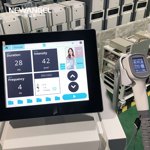 Intelligent system laser hair removal machine for salon spa use
