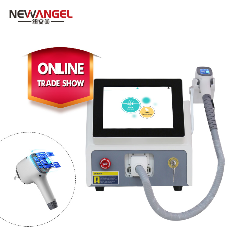 Diode laser for facial hair removal machine women painless beauty