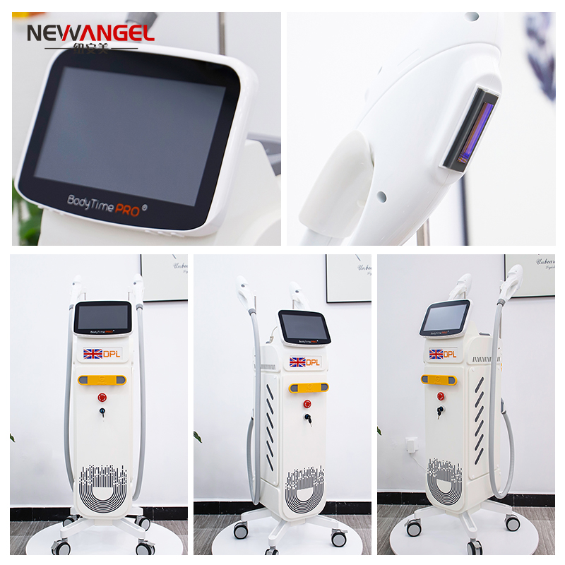 Dpl Ipl Laser Hair Removal Machine High Quality Spa Use Vertical Hair