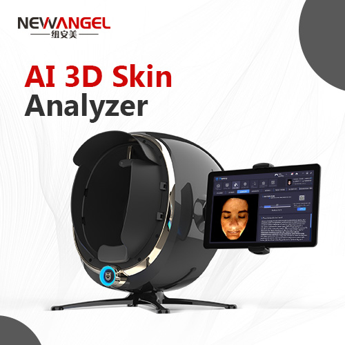 Skin scanner analysis for wrinkles acne age