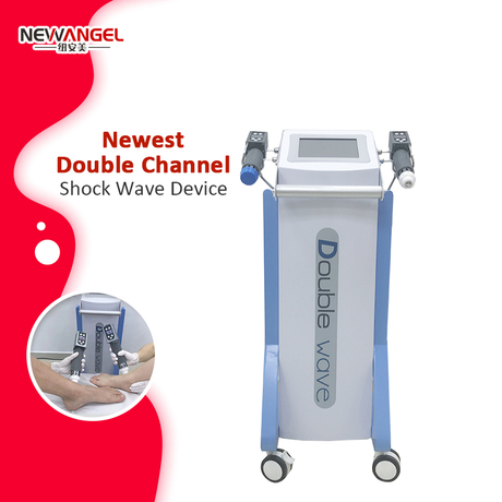 Newest Double Channel Shock Wave Machine Pain Relief ED Treatment