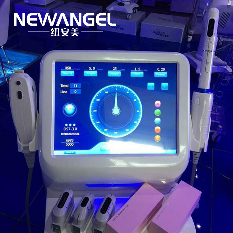 HIFU machine with vaginal probe and skin lifting 2 in 1