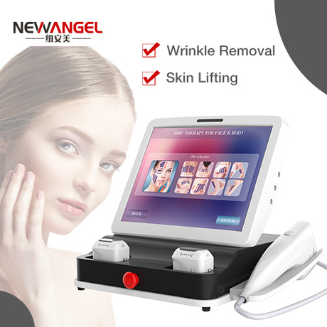 Newangel beauty center use hifu facelift machine