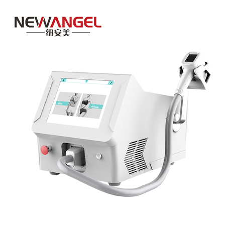 The newest laser hair removal machine with screen on handle