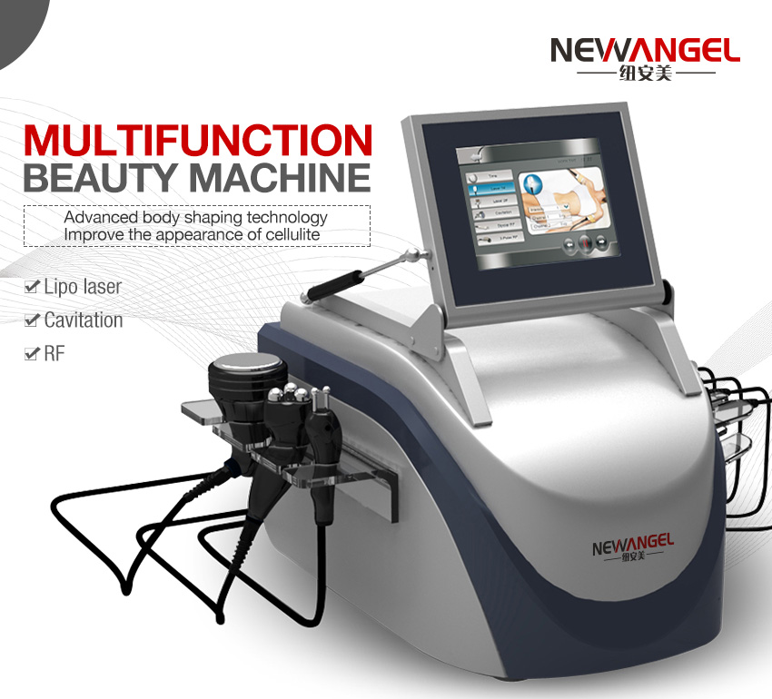 Laser fat removal machine with cavitation rf LS657